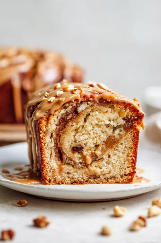 Ein Stück Vanilla Wafer Cake auf einem weißen Teller.