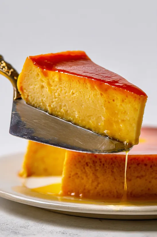 Ein Flanstück mit Messer.