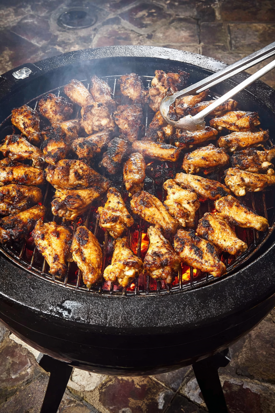 Mariniertes Hähnchen vom Grill.