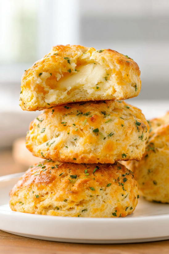 Garlic Cheddar Biscuits