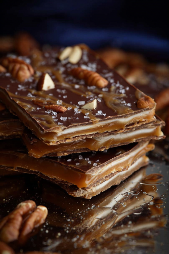 Pecan Caramel Bars.