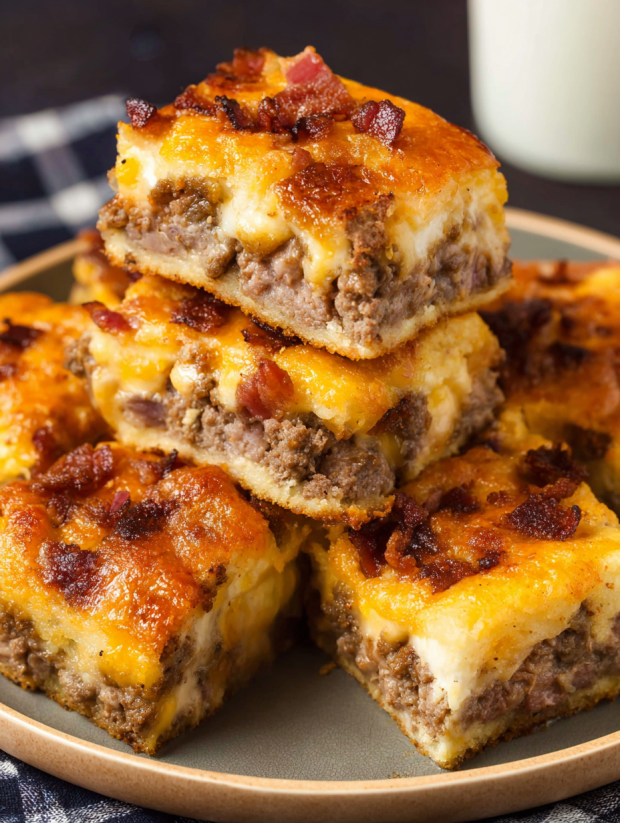 Bacon Cheeseburger Grilled Cheese Casserole.