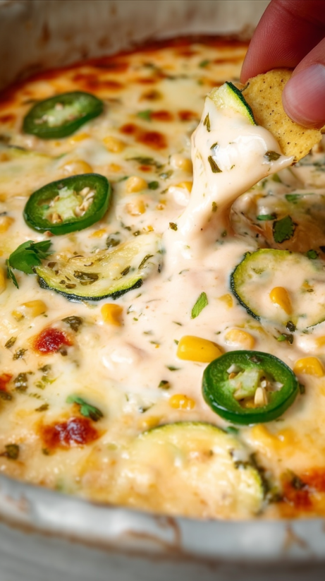 Eine Restaurant-Stil-Queso-Blanco-Auflage mit Zwiebeln und Kartoffeln.