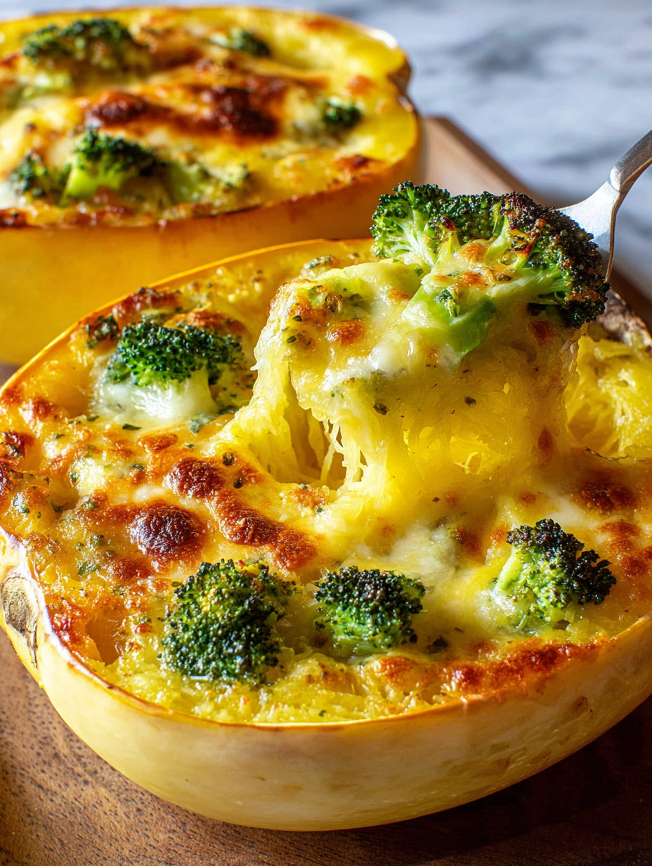 Ein Schälchen mit Käse und Brokkoli.