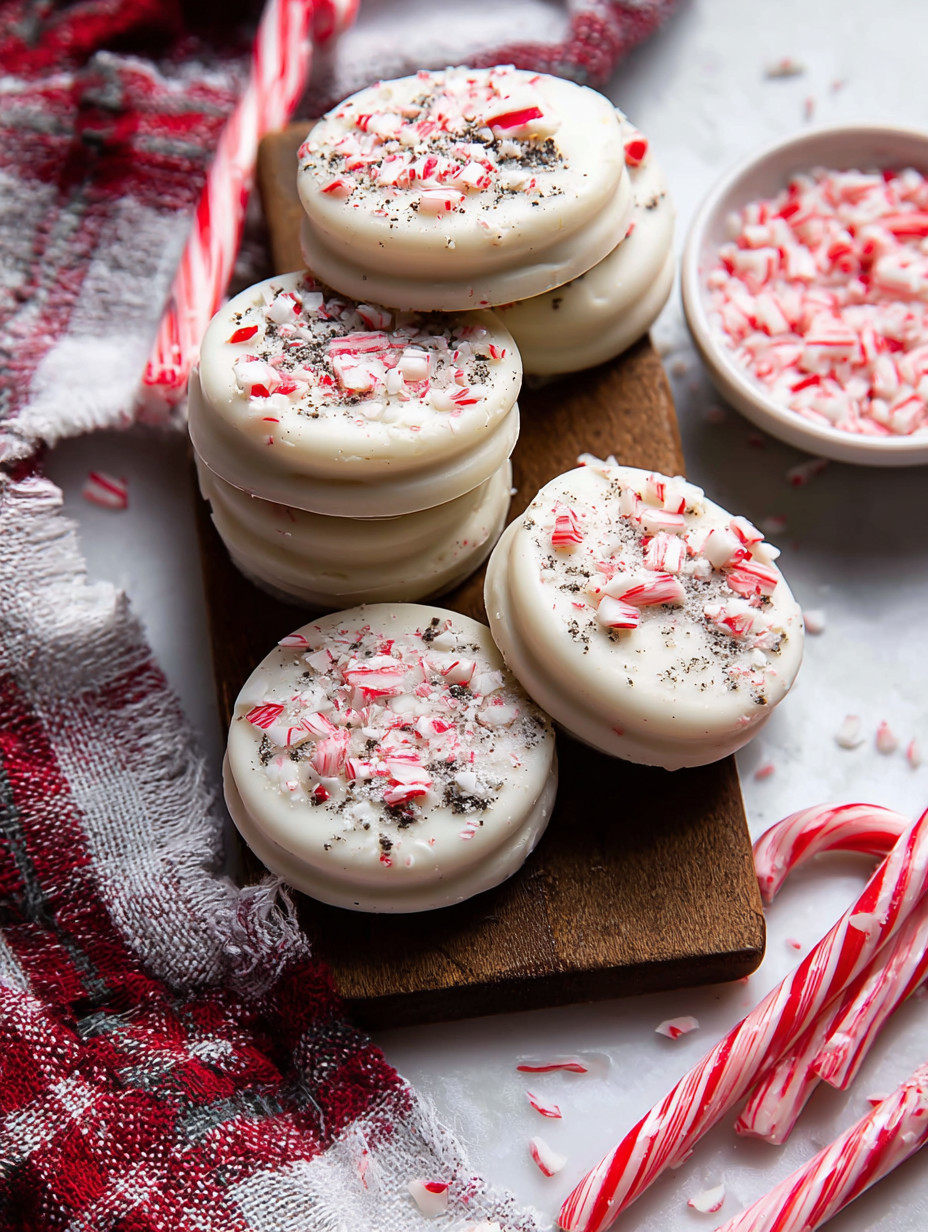 Peppermint Bark Oreos.